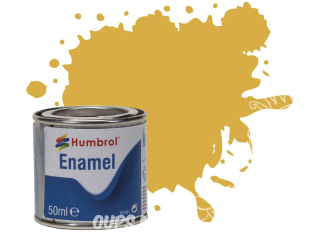 HUMBROL Peinture enamel XL 016 Nouvelle formule Or 50ml
