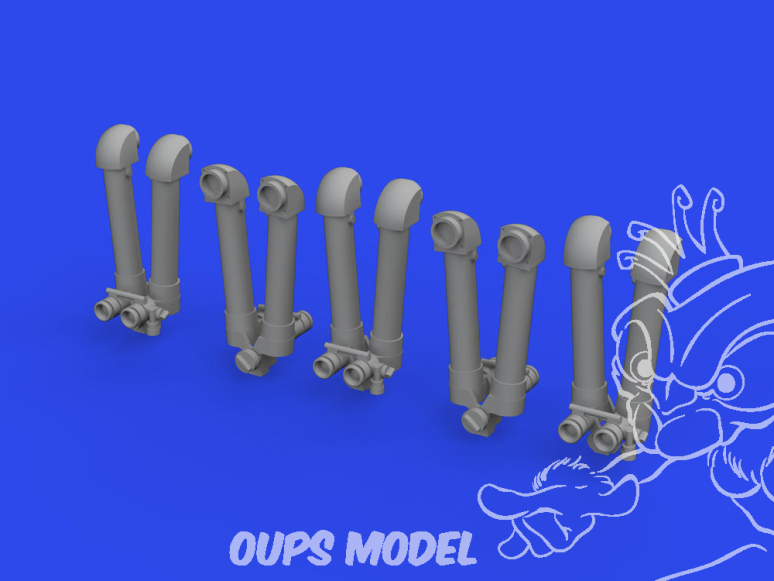 EDUARD kit d'amélioration Brassin Print 635028 Jumelles de tranchées allemandes WWII 1/35