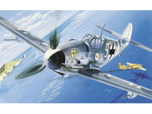 italeri maquette avion 0063 Messerschmitt BF-109 G-6 1/72