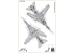 Clear Prop kit d&#039;amelioration avion CPD72009 Decalques anglais standard MiG-23ML, MLA, MLD, P, MLAE pour kits CP et autres 1/72