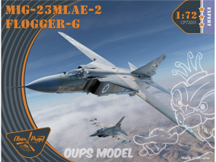 Clear Prop maquette avion CP72031 Mikoyan-Gourevitch MiG-23MLAE-2 Flogger-G EXPERT KIT 1/72