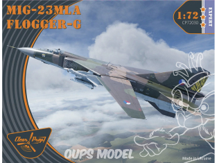 Clear Prop maquette avion CP72030 Mikoyan-Gourevitch MiG-23MLA Flogger-G EXPERT KIT 1/72