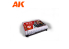 Ak interactive peinture acrylique 3G Set AK11704 LES 120 MEILLEURES COULEURS POUR LES FIGURINES