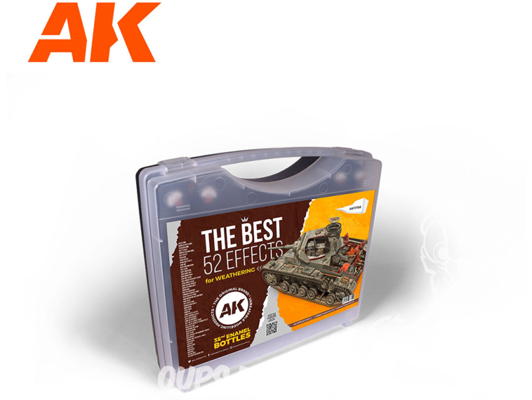 Ak interactive peinture Set AK11708 LES 52 MEILLEURS EFFETS POUR LE WEATHERING