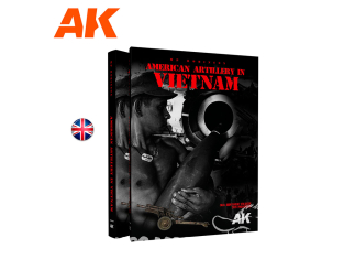 Ak Interactive livre AK130007 L'ARTILLERIE AMÉRICAINE AU VIETNAM en Anglais