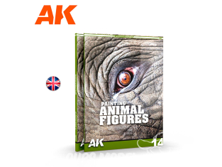 Ak Interactive livre AK518 APPRENTISSAGE AK 14 : PEINDRE DES FIGURES ANIMALES en Anglais