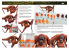 Ak Interactive livre AK518 APPRENTISSAGE AK 14 : PEINDRE DES FIGURES ANIMALES en Anglais