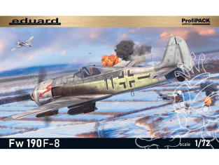 EDUARD maquette avion 70119 Focke Wulf Fw 190F-8 ProfiPack Edition Réédition 1/72