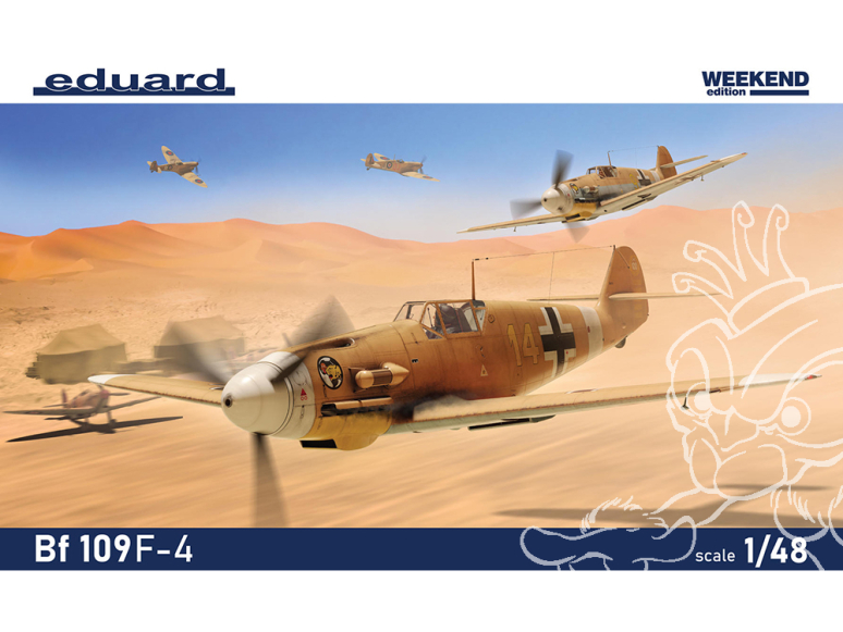 EDUARD maquette avion 84188 Messerschmitt Bf 109F-4 WeekEnd Edition 1/48