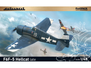 EDUARD maquette avion 8229 F6F-5 Hellcat ProfiPack Edition 1/48