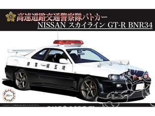 fujimi maquette voiture 39770 Nissan Skyline GT-R BNR34 Police 1/24