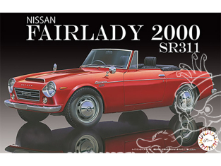 Fujimi maquette voiture 46501 Nissan Fairlady 2000 SR311 1/24
