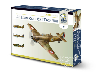 Arma Hobby maquette avion 70026 Hurricane Mk I Trop Limited Edition 1/72