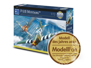 Arma Hobby maquette avion 70041 P-51B Mustang 1/72