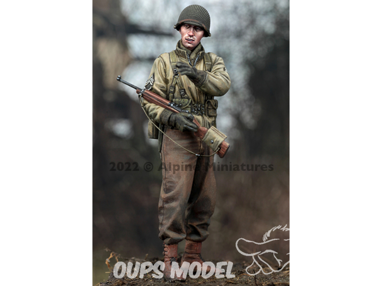 Alpine figurine 35303 Sous-officier d'infanterie US WW2 1/35