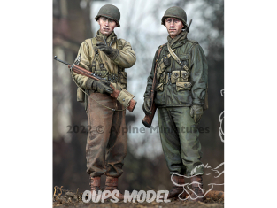 Alpine figurine 35305 Set Infanterie WW2 (2 figurines) 1/35