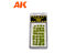 AK interactive Diorama Series ak8248 TOUFLES D&#039;HERBE AVEC PIERRES PRINTEMPS