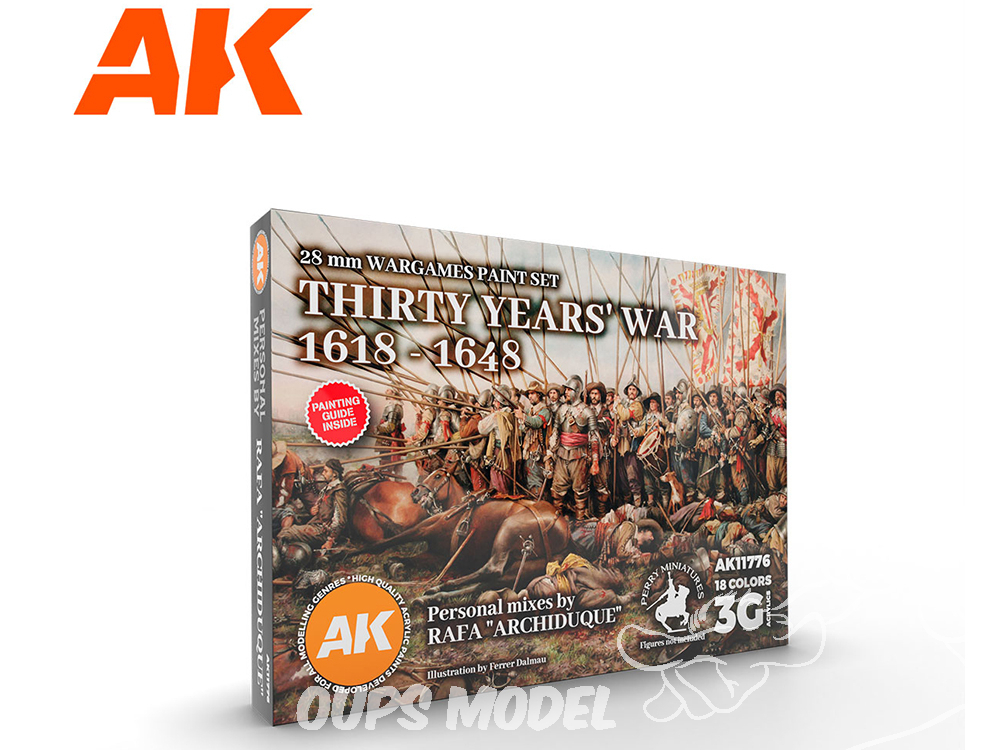 Ak Interactive Coffret de Peinture - 120 Couleurs pour Wargame