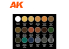 Ak interactive peinture acrylique 3G Set AK11776 RAFA ARCHIDUQUE ENSEMBLE DE PEINTURE SPÉCIAL 28MM GUERRE DE TRENTE ANS