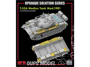Rye Field Model maquette militaire 2056 Set amélioration T-55A Medium Tank Mod. 1981 1/35