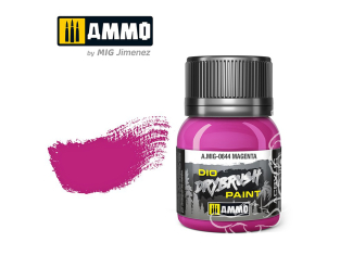 MIG peinture acrylique Drybrush 644 Magenta 40ml