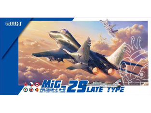 Great Wall Hobby maquette avion L7212 MiG-29 Late Type Fulcrum-A 9-12 1/72