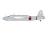 Hasegawa maquette avion 02418 Nakajima Ki-49 Hyakushiki Bombardier Lourd Donryu Type I &quot;Hamamatsu Flight School&quot; 1/72
