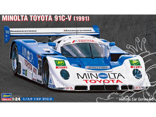 Hasegawa maquette voiture 21156 Minolta Toyota 91C-V 1991 1/24