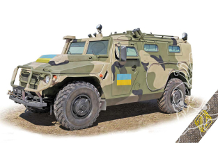 Ace Maquettes Militaire 72189 ASN 233115 Tiger-M SpN en service ukrainien 1/72