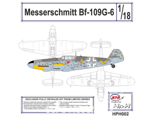 Special Hobby maquette avion HPH002 Messerschmitt Bf 109G-6 kit résine 1/18