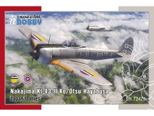 Special Hobby maquette avion 72479 Nakajima Ki-43-II Ko/Otsu Hayabusa Japan's allies 1/72