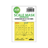 ASK Art Scale Kit Mask M48036 Kawasaki Ki-61-ID Hien Tamiya Recto Verso 1/48