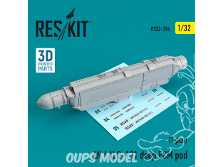 ResKit kit RS32-0394 AN / ALQ-131 deep ECM pod 1/32