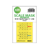 ASK Art Scale Kit Mask M48089 N1K1 Kyofu Type 11 Tamiya Recto Verso 1/48