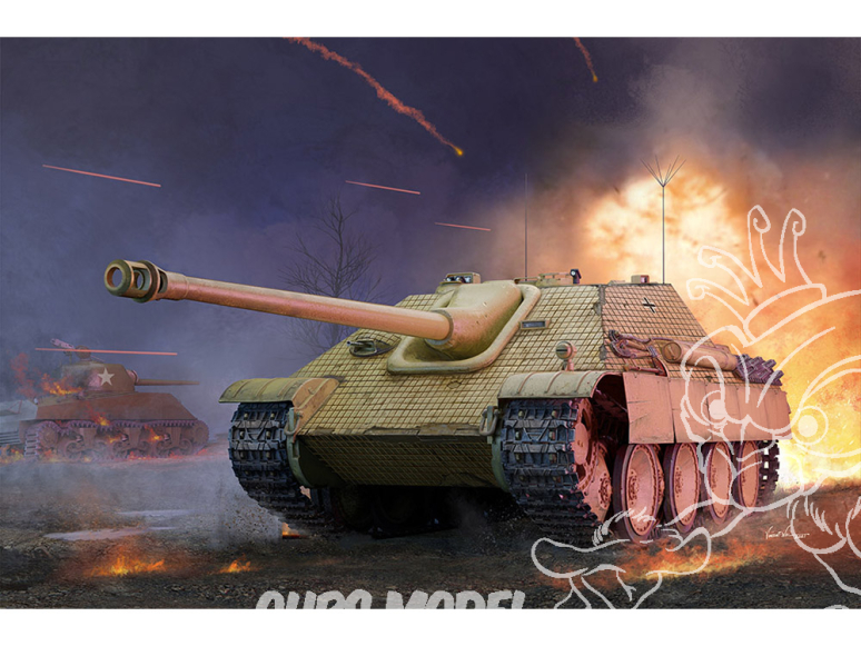 TRUMPETER maquette militaire 00934 Sd.Kfz 173 Jagdpanther Early Version 1/16