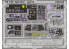 EDUARD photodecoupe avion 32545 Interieur F-4D Phantom II 1/32