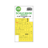 ASK Art Scale Kit Mask M48107 B-26C-50 Invader Icm Recto Verso 1/48