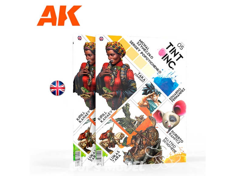 Ak Interactive livre AK538 TINT INC. ISSUE 05 en Anglais