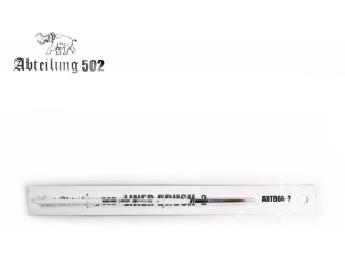 Abteilung 502 pinceaux ABT860-2 LINER BRUSH 2 POILS LONGS 22MM