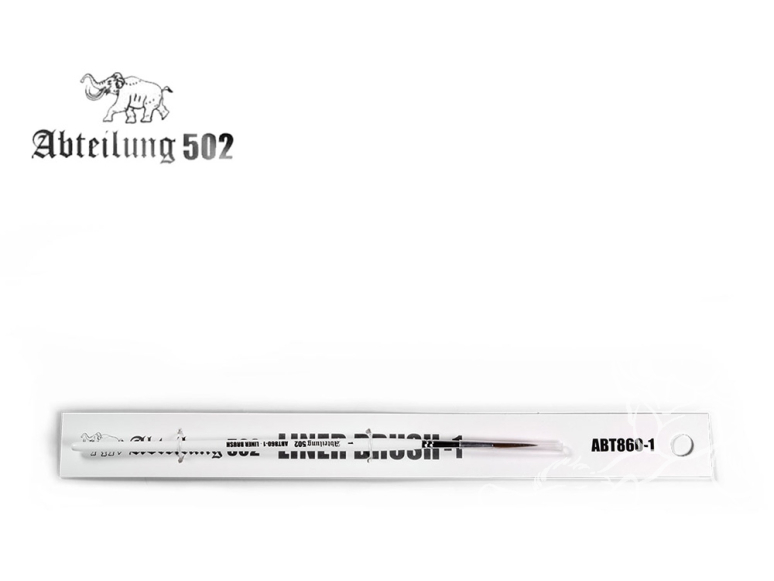 Abteilung 502 pinceaux ABT860-1 LINER BRUSH 2 POILS LONGS 18MM