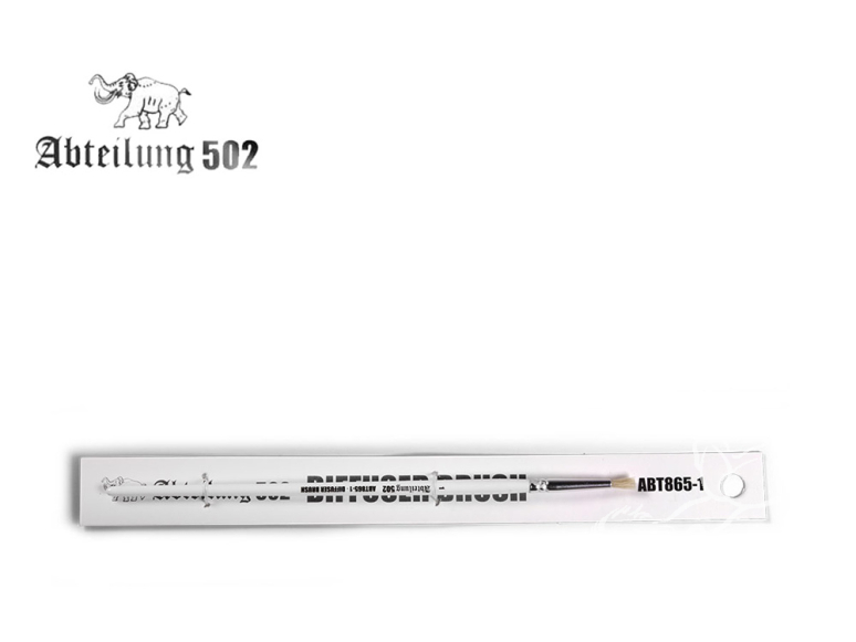 Abteilung 502 pinceaux ABT865-1 DIFFUSER BRUSH 1 POILS LONGS 8MM