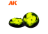 Ak interactive Pigments AK1237 PIGMENT LIQUIDE ÉMAIL JAUNE FLUO 35ml
