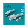 ResKit kit d'amelioration Avion RSU72-0197 Prises d'air Rafale pour kit Hobby Boss (Impression 3D) 1/72