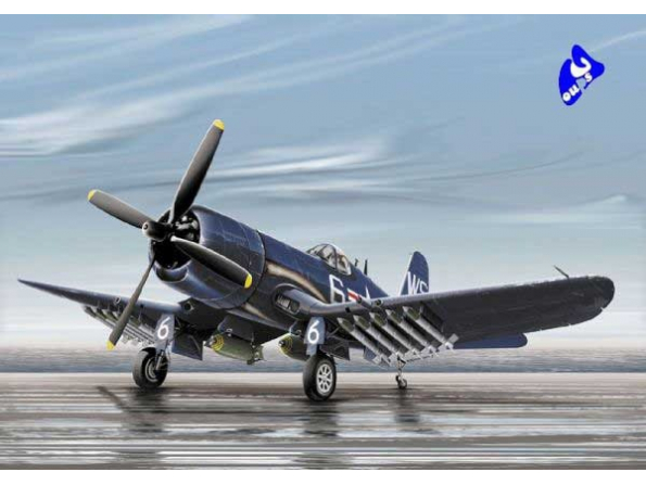 Italeri maquette avion 0062 F 4 U 4B Corsair 1/72