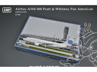AMP maquette avion 144010 Airbus A310-300 Pan American 1/144