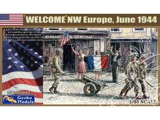 Gecko Models maquettes militaire 35GM0044 "WELCOME" NW Europe, France Juin 1944 1/35