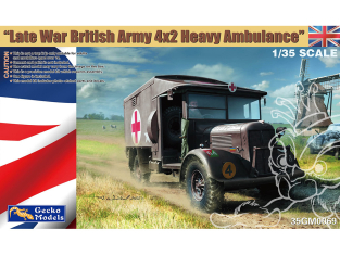 Gecko Models maquettes militaire 35GM0069 Ambulance lourde 4x2 de l'armée britannique de fin de guerre 1/35