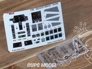 Eduard Space décalques 3D 3DL32017 AH-64E Takom 1/35