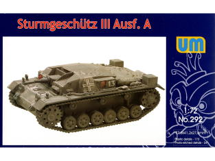 UM Unimodels maquettes militaire 292 Sturmgeschütz III Ausf.A 1/72