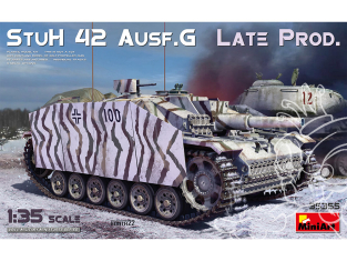 Mini Art maquette militaire 35355 StuH 42 Ausf. G LATE PRODUCTION 1/35